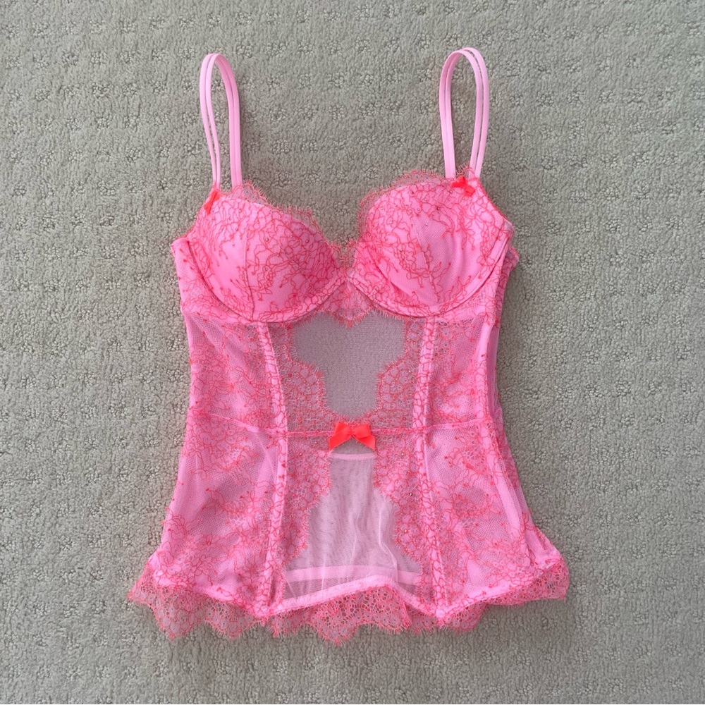 Victoria’s Secret Lingerie Bustier Corset Top
